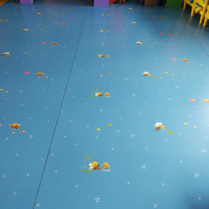 幼儿园卡通塑胶地板
